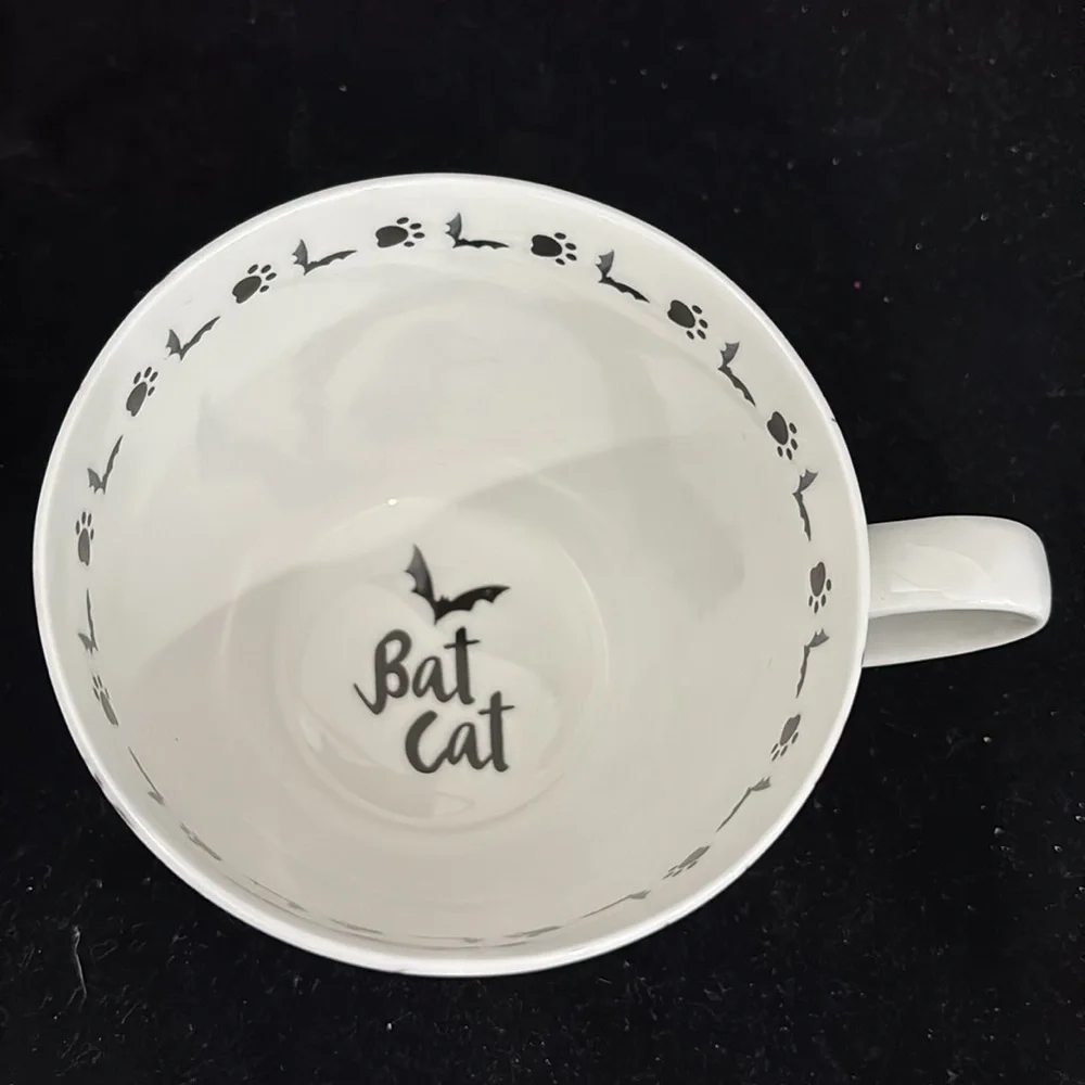 Portobello by Design Halloween Bat Cat Mug Bone China - Picture 5 of 8